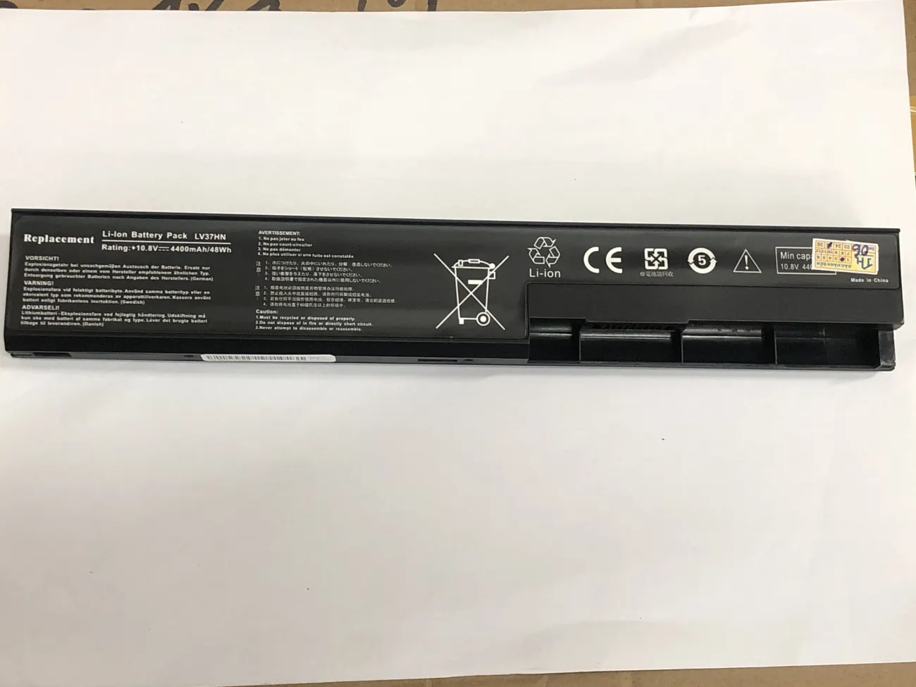 Pin ASUS X401 OEM mặt trước