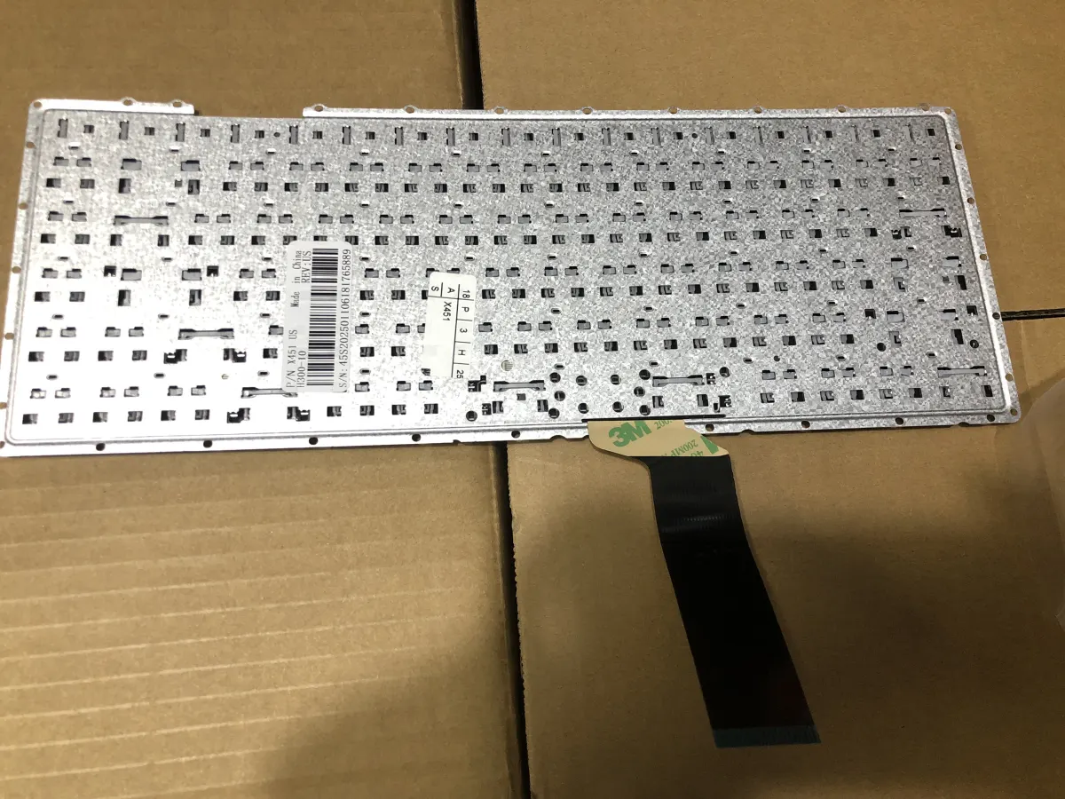 Bàn phím ASUS X451 =>A451 A455 F401 F451 F454 F455 K455 X451 X453 X454 X455 X456 A456, X451 X451CA X451MA, F451CA F451MA, X455 X455L, X453 X453S X453M, R455L, x451e X451V, W409 w409L, F455L, R454W, R455L R455W, K455, W419 W419L, X403M, Y483, A455, X454, A455L, A450, P453 P453MA, A451 A451CA, D451, F455, R455 R455L R455LD, E3110V, F401, P451, K451, X456, F454, X455, R409 R409C R409E R409L, 456U X456UA X456UB X456UV, K456 K456U, A456 A456U, R455, P453, TP450 TP450LA, X454L, R411, R411MA R411CA, D450, D450C D450CA D450M D450MA, F430, R419 R419LD, R454, R454WA R454WE, DX882LD, W429, W429LD mặt sau