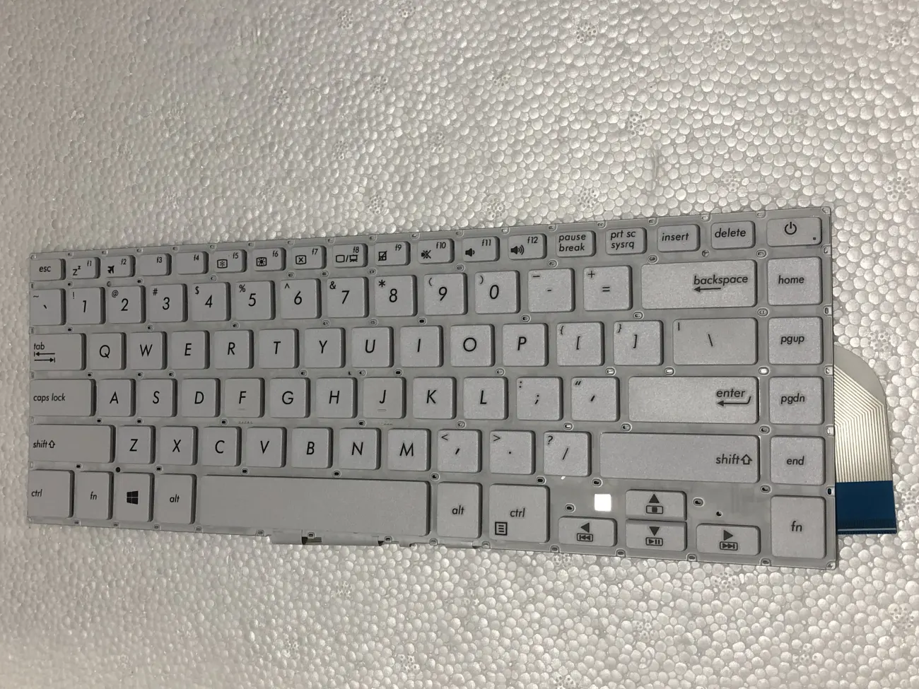 Bàn phím ASUS X505 TRẮNG mặt trước