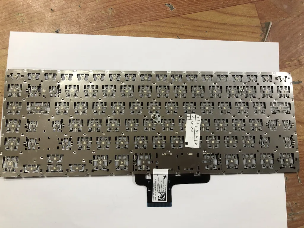 Bàn phím ASUS S510/X510 (ZIN) =>VivoBook S15 A510 A510U S510U S510UA S510UR S510UN S510UQ X510UA X510UQ F510UA mặt sau