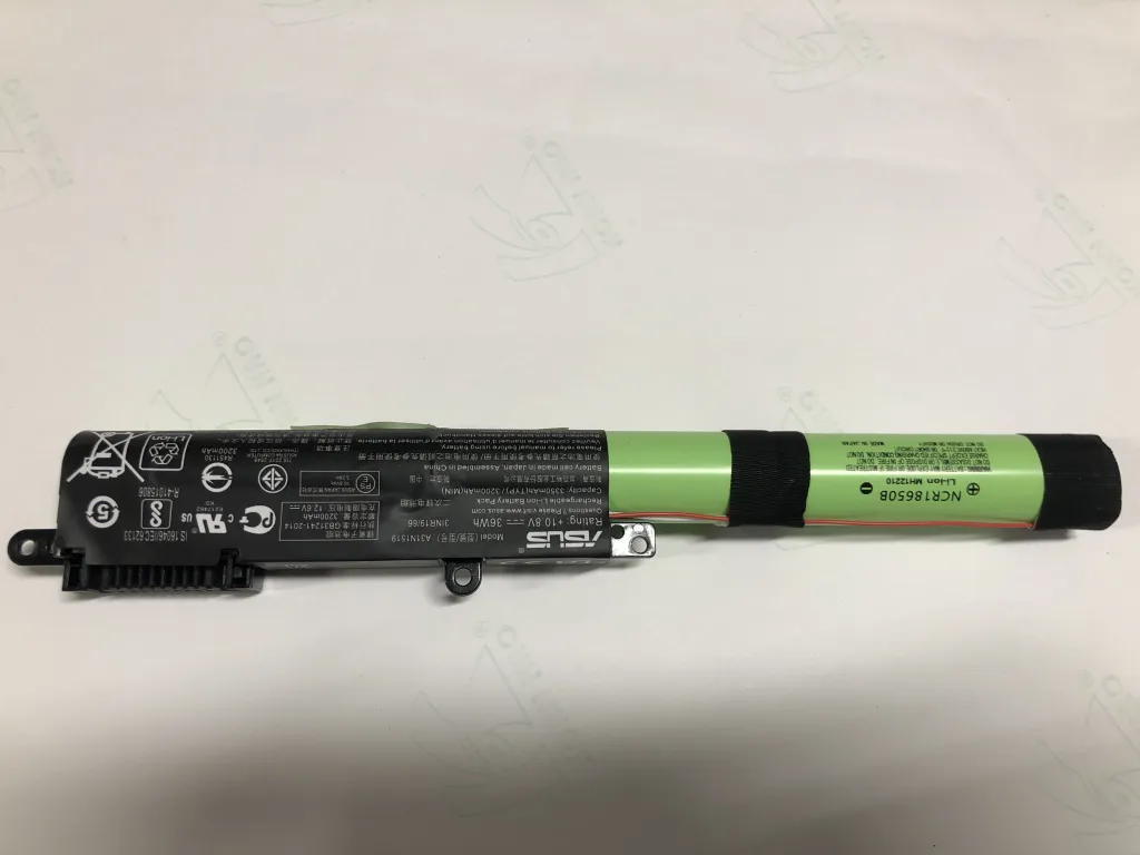 Pin asus x540 /A31N1519 mặt sau