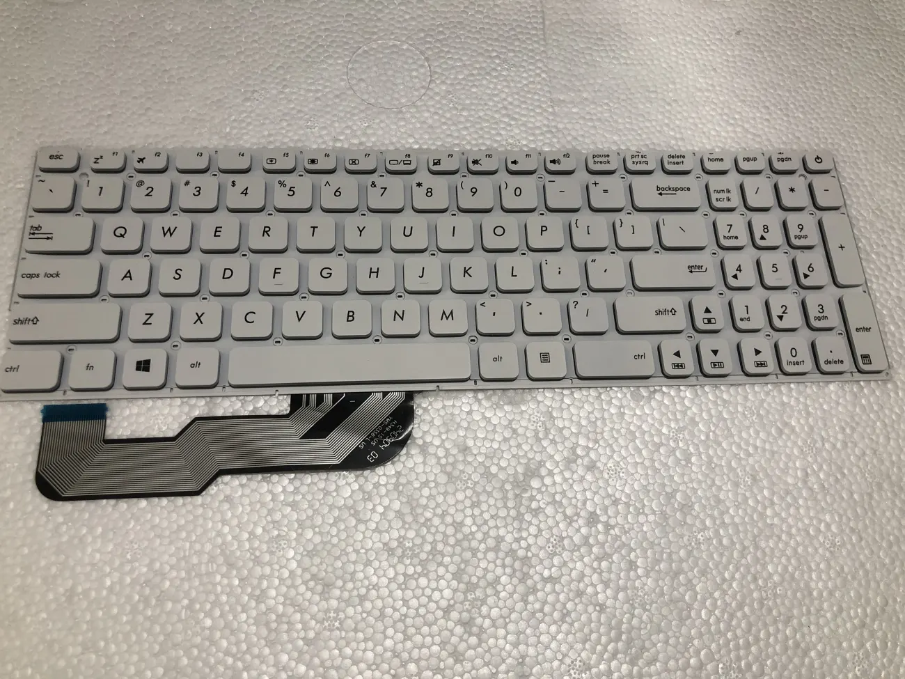 Bàn phím ASUS X541 X541N X541U X541UA X541S X541Y US Laptop Keyboard White mặt trước