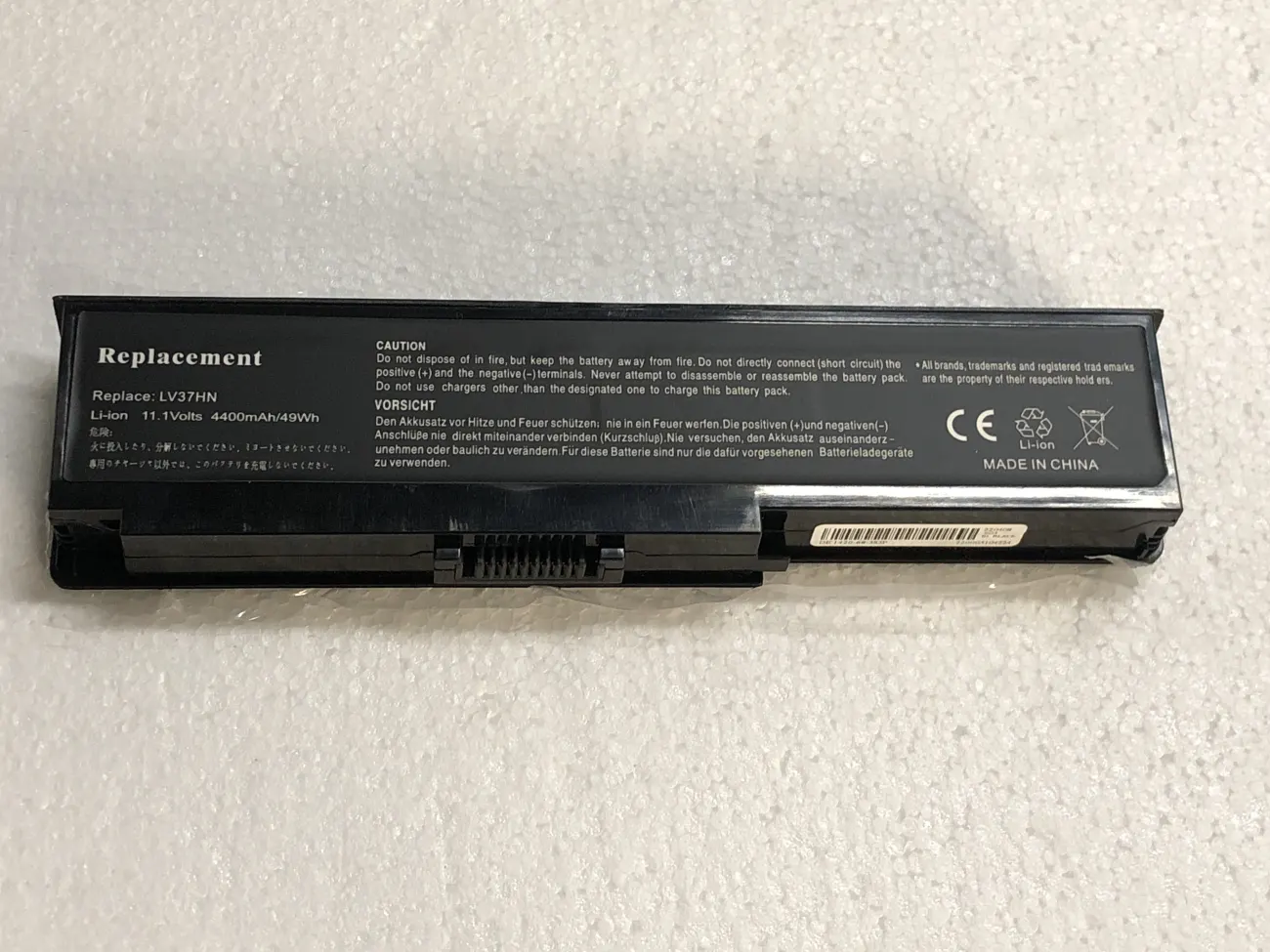 Pin Dell 1400 OEM mặt trước