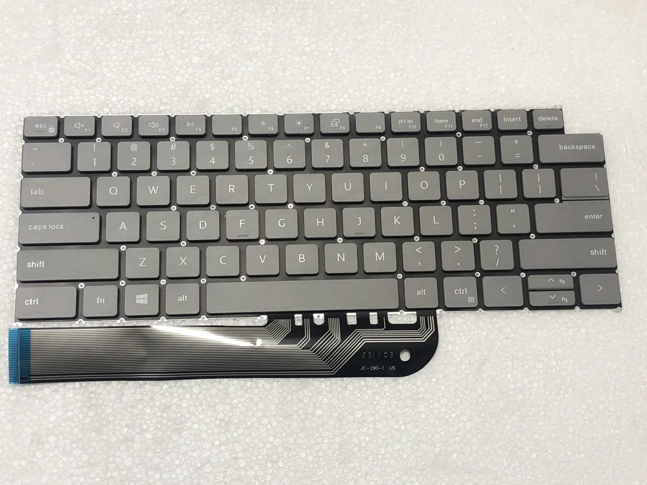 Bàn phím Dell Latitude 3320 3330 3420 3430 MÀU XÁM mặt trước