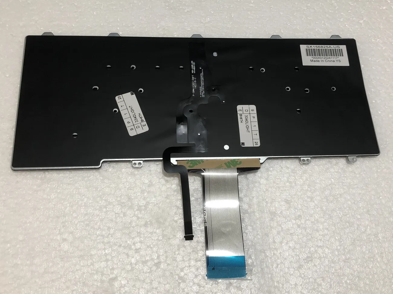 Bàn phím DELL LATITUDE 3340 KO CHUỘT (CÓ ĐÈN,) =>Latitude 3340 3350, Latitude E5450 E5470 E7450 E7470, Latitude 5480 E5480 5490 E5490 7480 E7480 7490 E7490 (KHÔNG CHUỘT) mặt sau