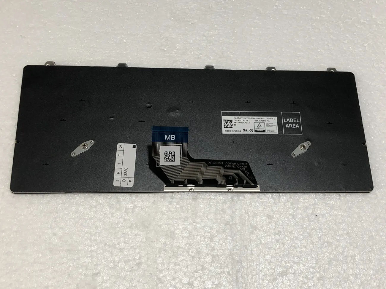 Bàn phím DELL LATITUDE 3180 =>Latitude 3180 3189 3380 mặt sau
