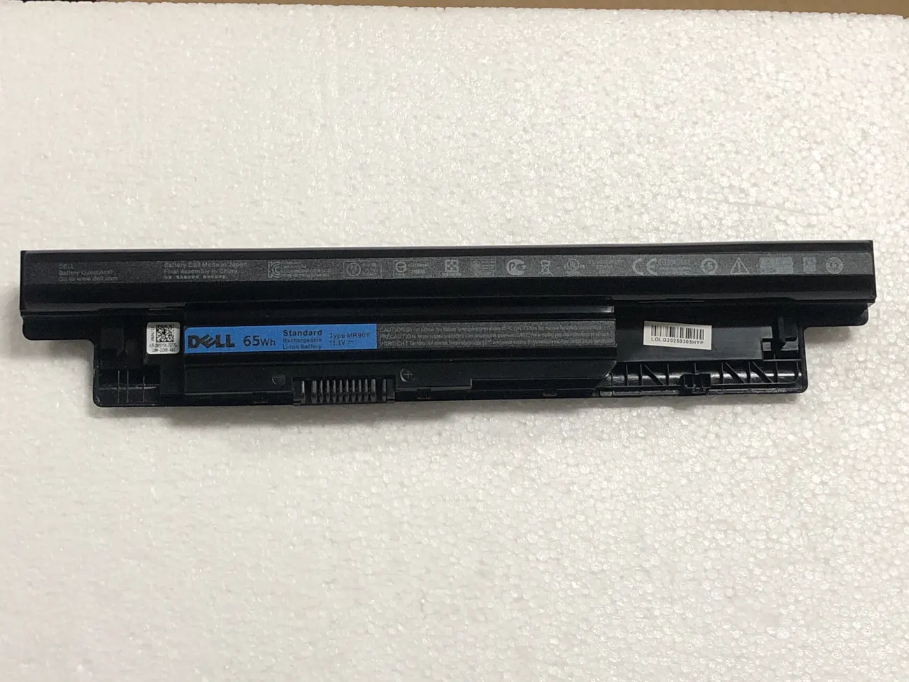 Pin Dell 3421 zin 6 CELL MR90Y mặt trước