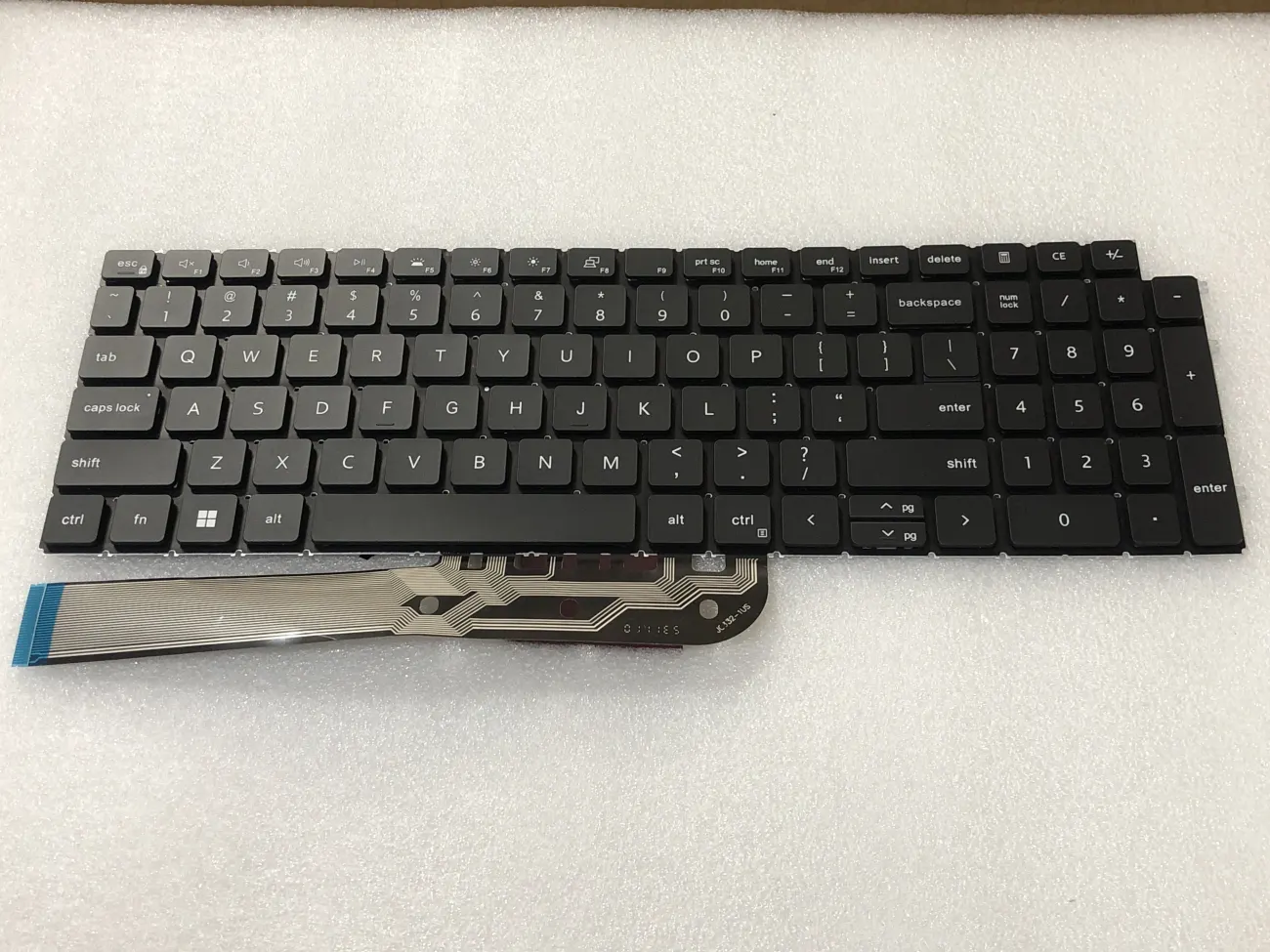 Bàn phím DELL INSPIRON 3511 có Led =>Dell Inspiron 15 3511 3515 5510 5515 7510 16 7610 mặt trước
