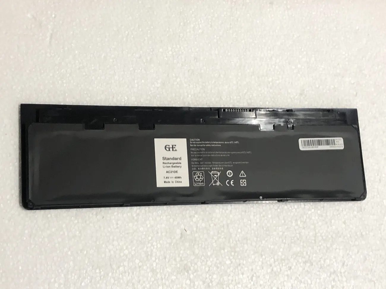 Pin Dell E7240 oem mặt trước