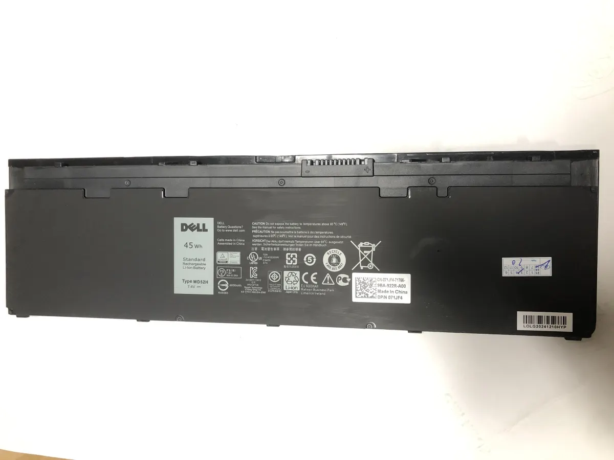 Pin Dell E7240 ZIN mặt trước