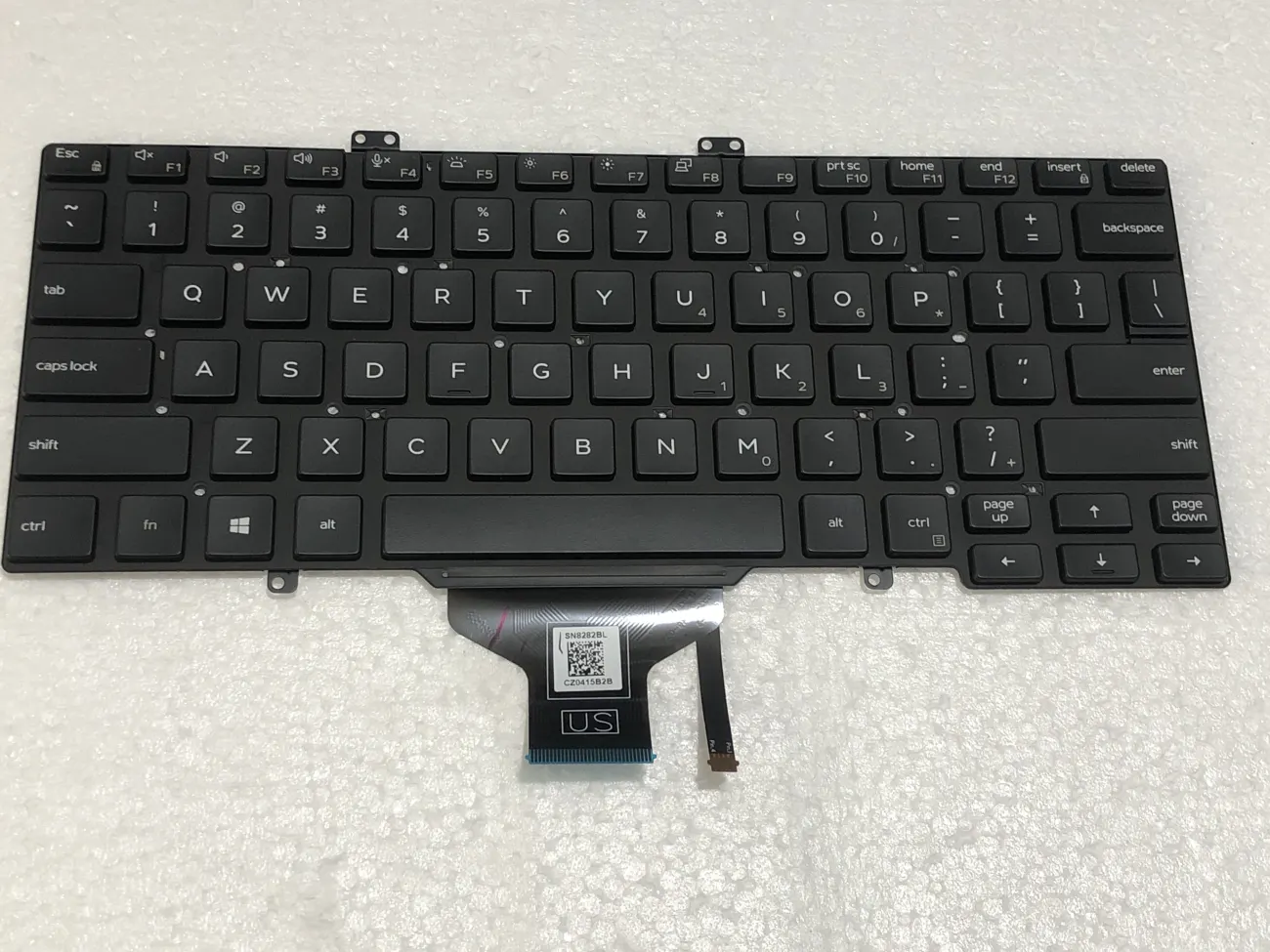 Bàn phím DELL LATITUDE 3400 (ĐÈN, KO CHUỘT) =>Latitude 3400 5400 5401 5402 5410 7400 7410 mặt trước