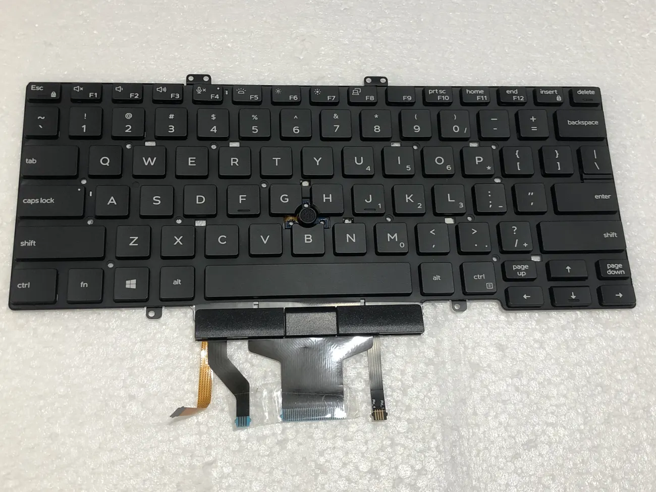 Bàn phím DELL LATITUDE 3400 (ĐÈN, CÓ CHUỘT) =>Latitude 3400 5400 5401 5402 5410 7400 7410 mặt trước