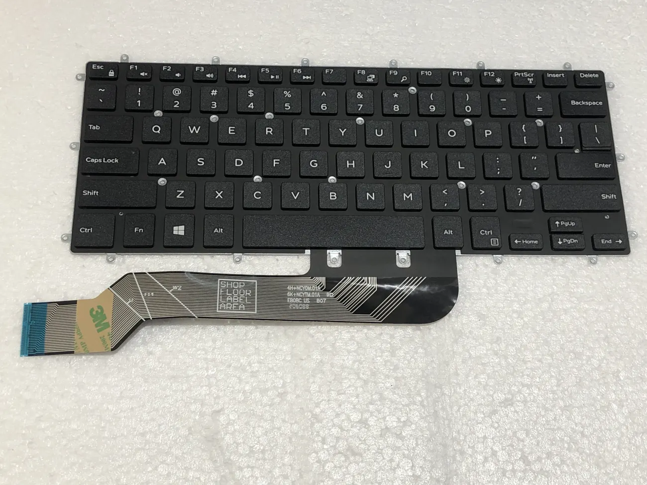 Bàn phím DELL 7466 (ZIN) =>Inspiron 15-5000 3493 5368 5370 5373 5378, 15-7000 7370 7373 7378 7460 7466 7467 7560 7569 7570 7572 7573 7579 7460 7466, Latitude 13 14 3379 3490 7368, Vostro 14 3480 3490 5468 5471 mặt trước