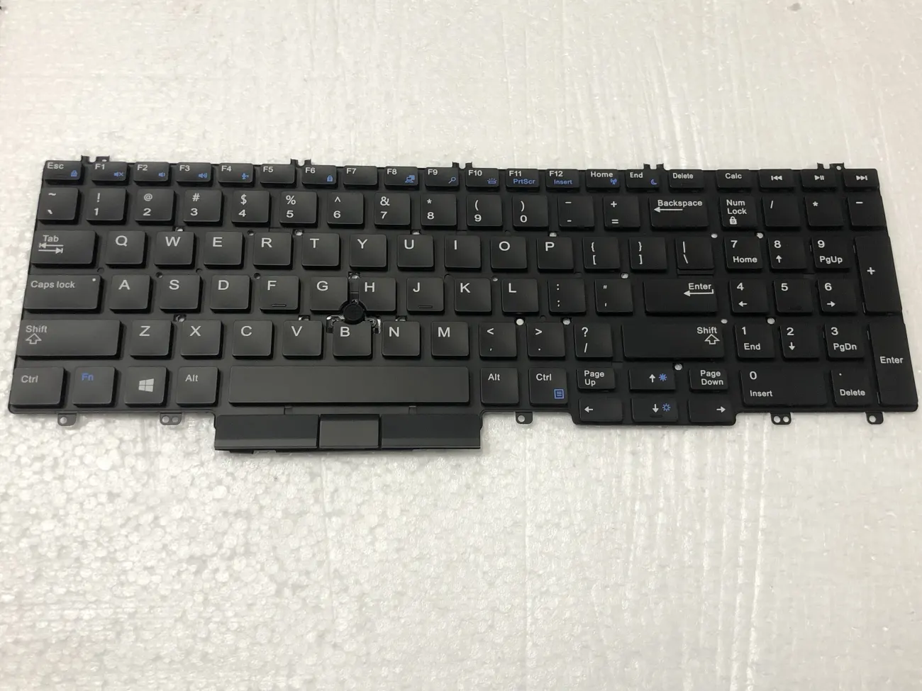 Bàn phím DELL PRECISION 7530 (ĐÈN, BH 6TH) - Precision 7530 7730 M7530 M7730 . 20 nút , chuột trái phải lõm /\ mặt trước