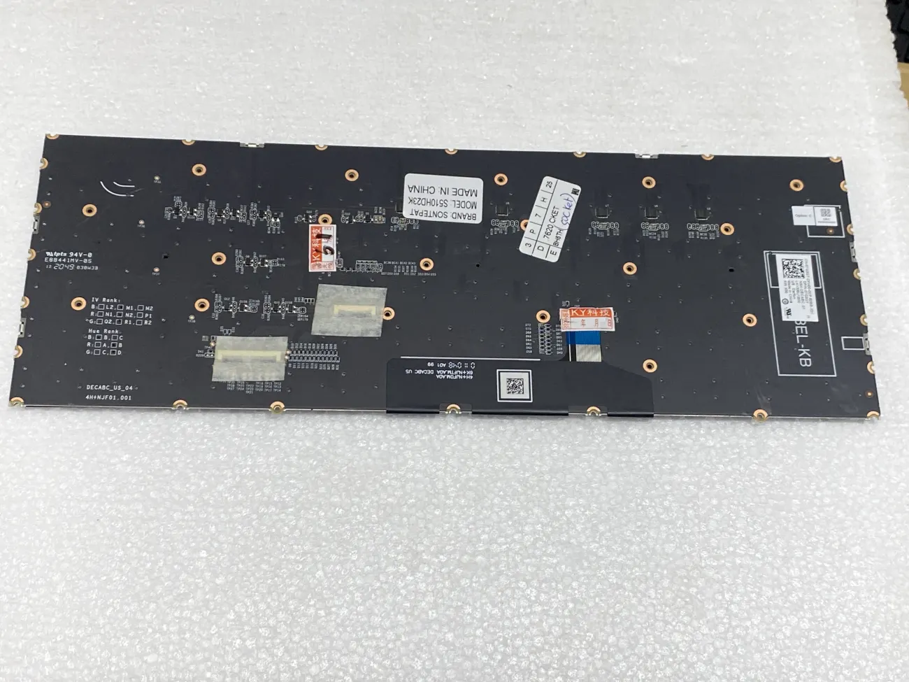 PHÍM DELL G16 7620 SOCKET mặt sau