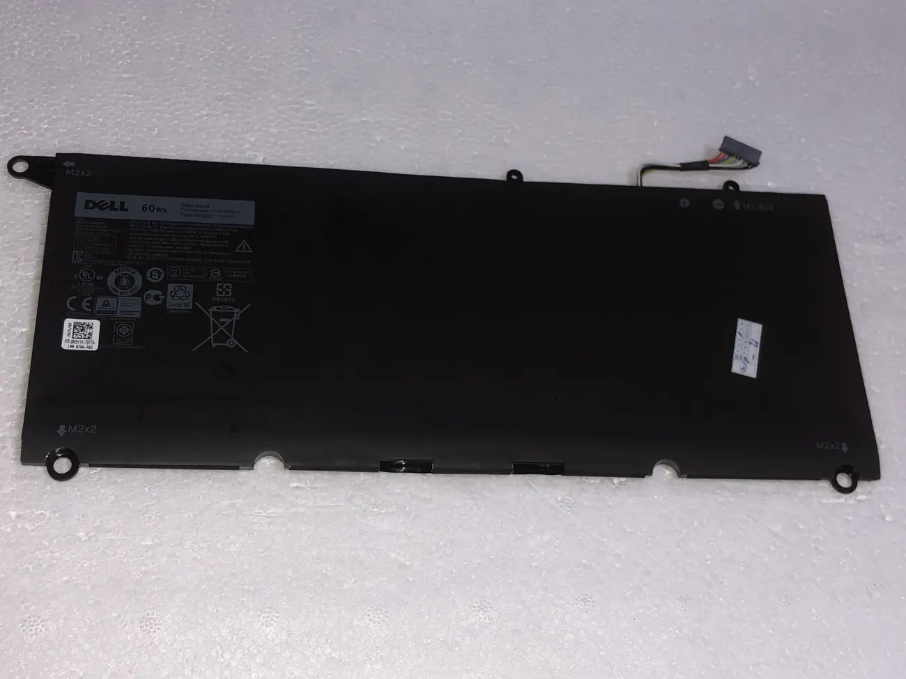 Pin DELL 9360 60W (PW23Y) mặt trước