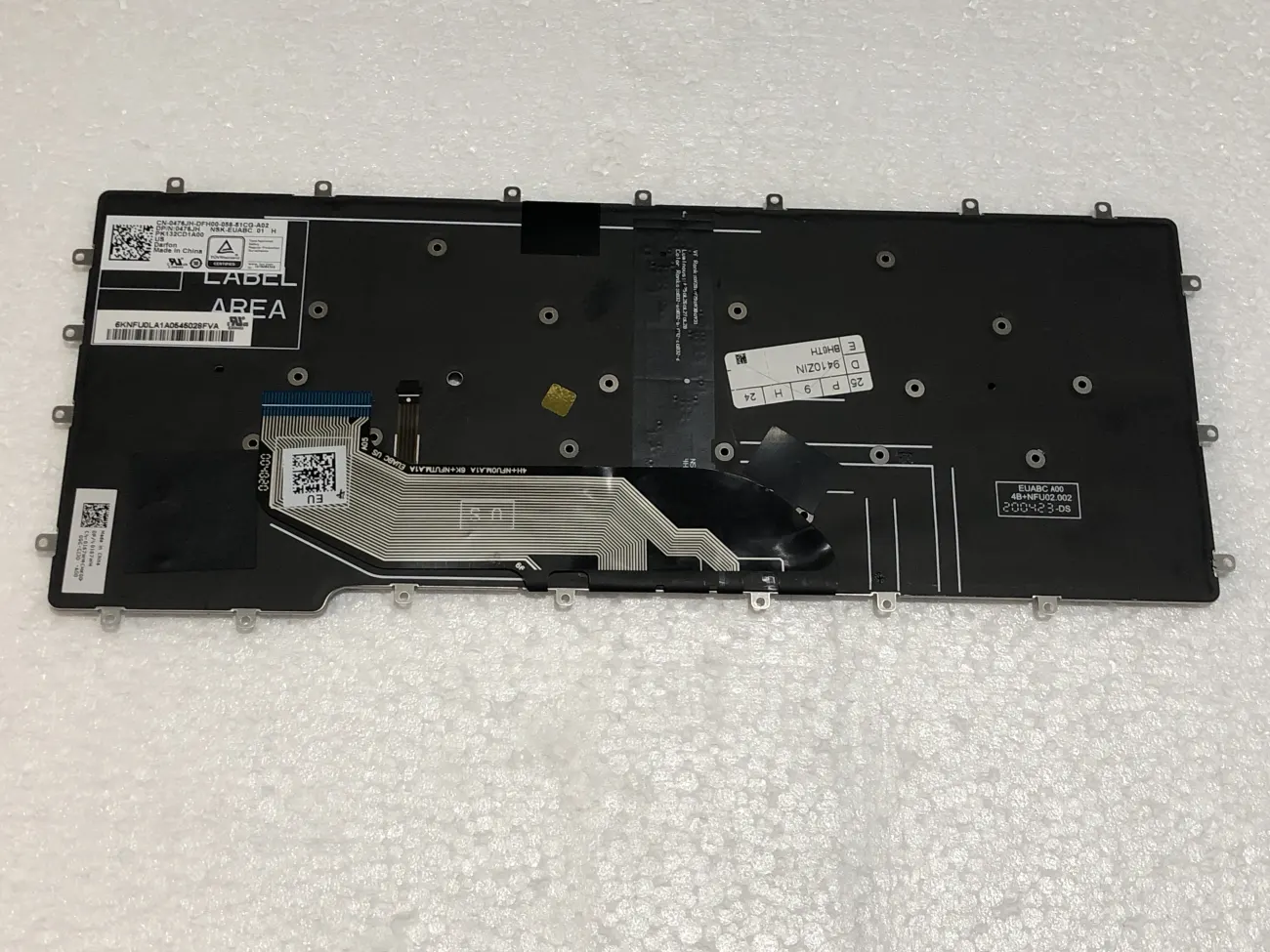 Bàn phím Dell Latitude 7400 / 9410 2-in-1 phím đen có đèn mặt sau