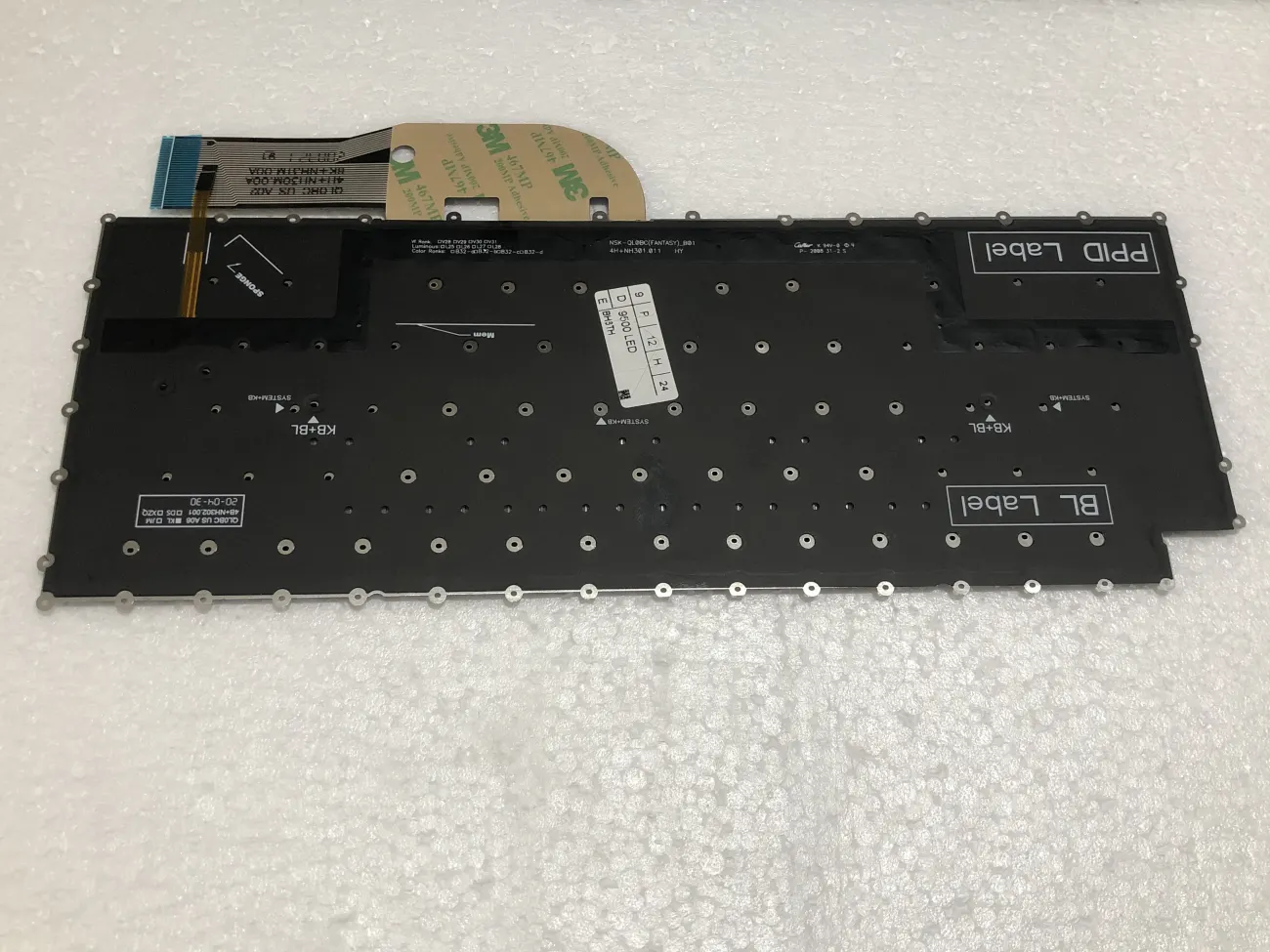 Bàn phím DELL XPS 15 9500 có đèn 9510 9700 9710 mặt sau