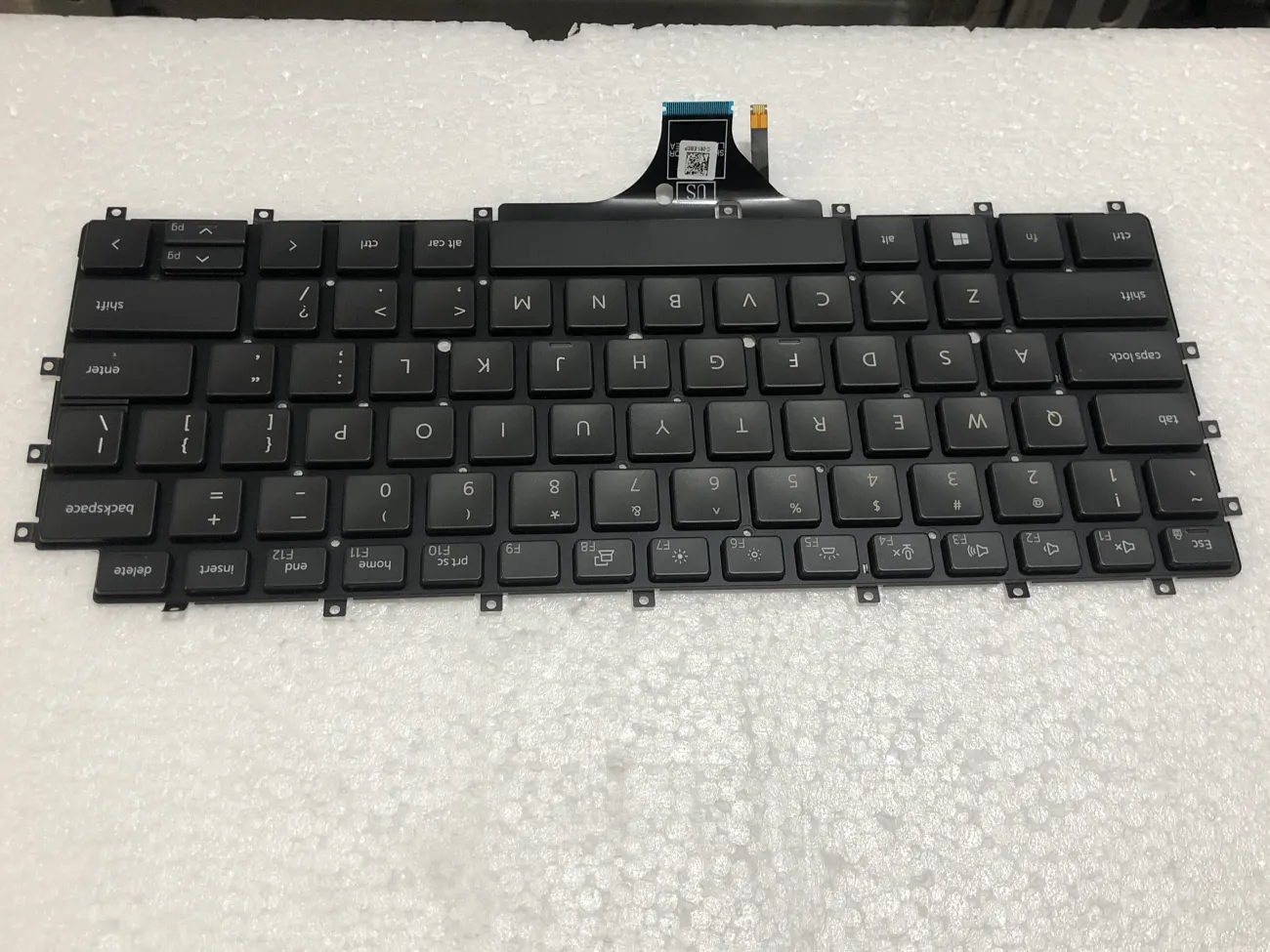 Bàn phím DELL Latitude 9510 9520 CÓ ĐÈN  Backlit US Keyboard 01JHJY 1JHJY BLACK mặt trước