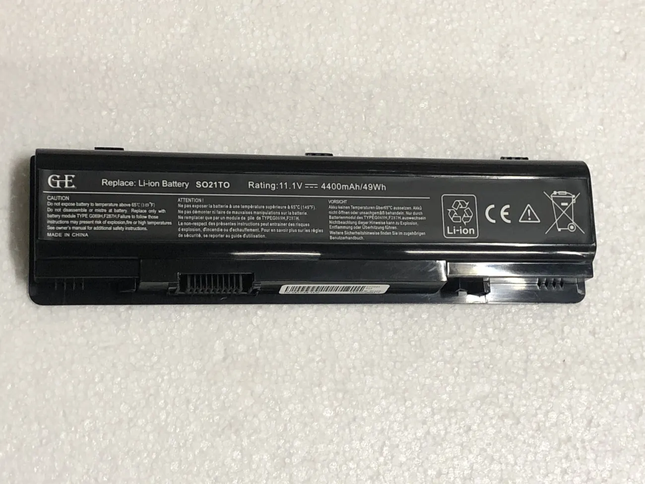 Pin Dell A840 OEM mặt trước