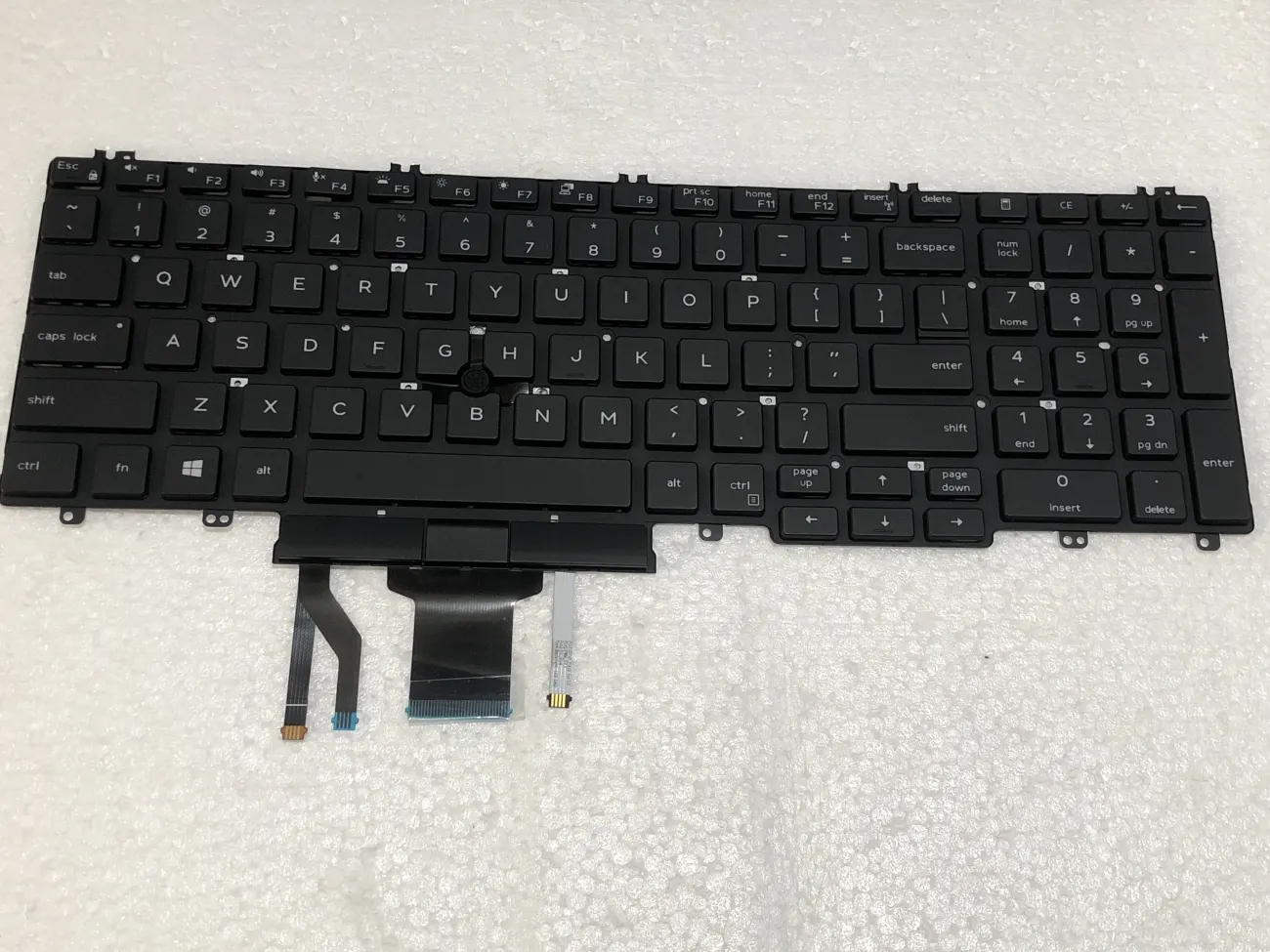 Bàn phím DELL 5501 GEN 9 (CÓ ĐÈN)Latitude 5500 5501 5510 5511, Precision 3500 3501 3540 3541 mặt trước