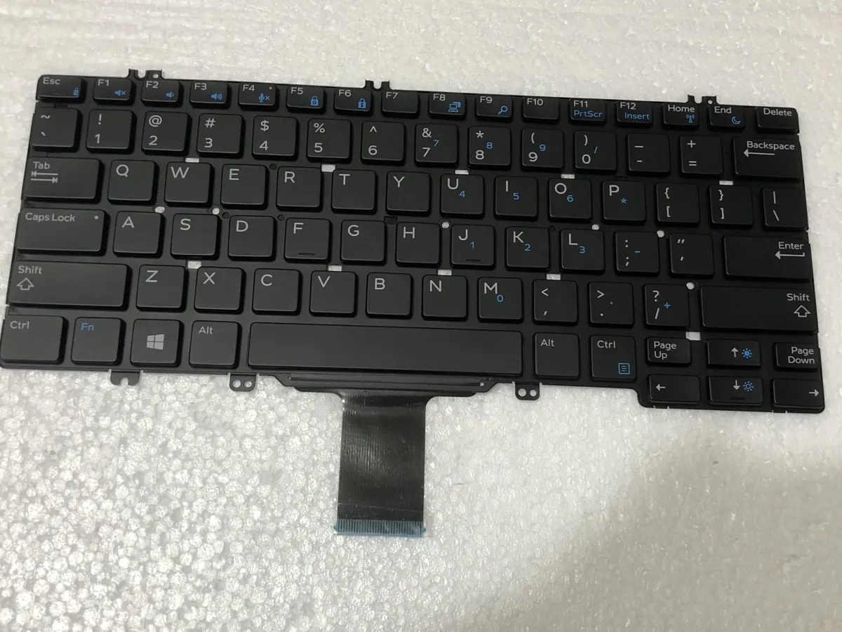 Bàn phím Dell E7280 ZIN mặt trước