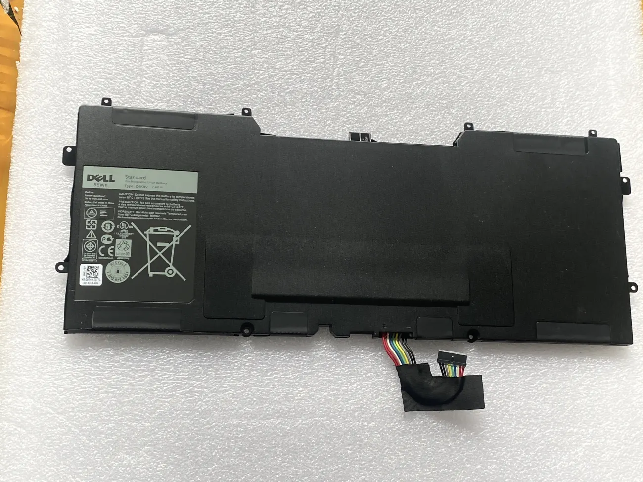 Pin Dell L322 Zin 55Wh mặt trước