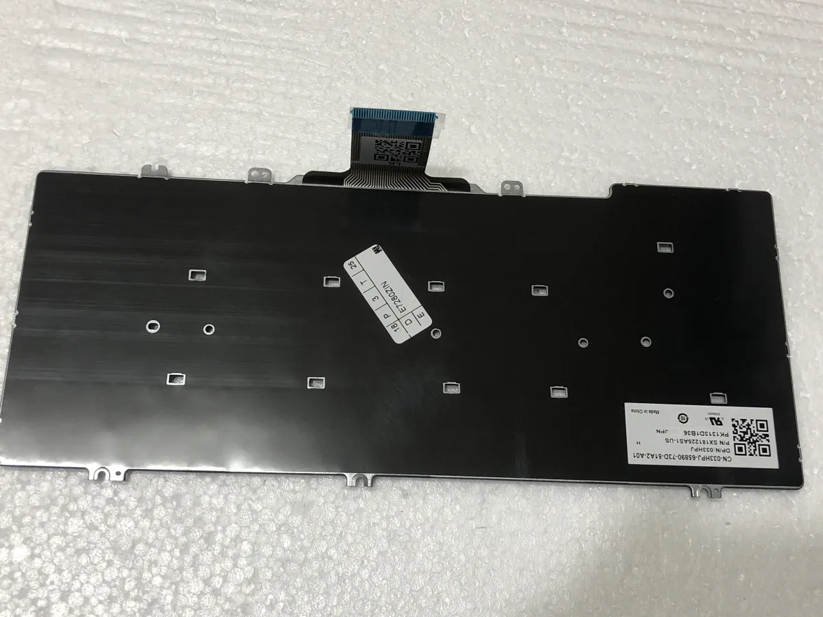 Bàn phím DELL E7280 ZIN (LÓT ĐEN ) mặt sau