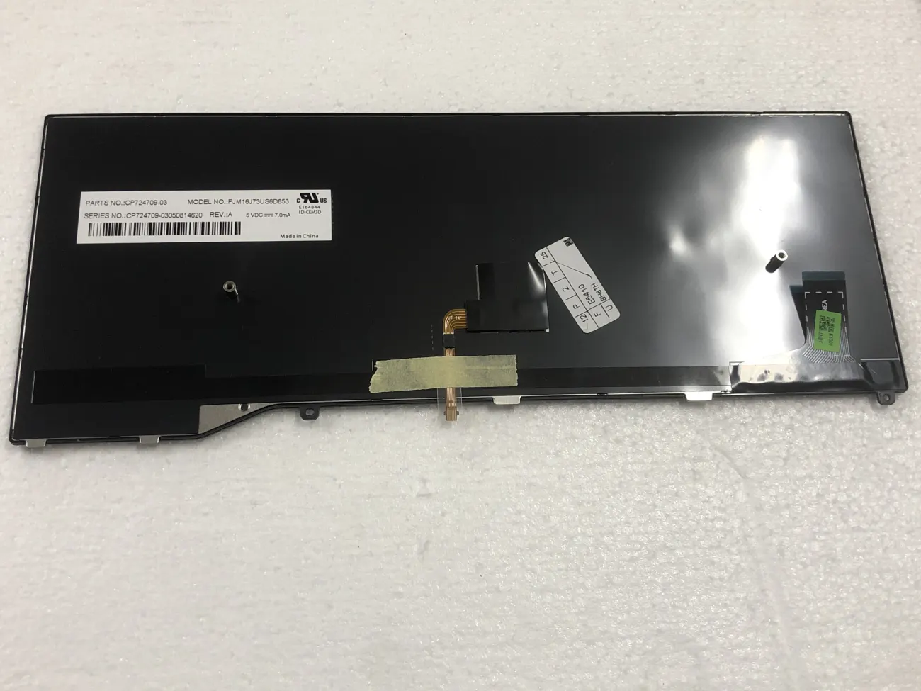 Bàn phím Fujitsu LifeBook E4411 E5410 E5411 5E14A1 5E15A2 mặt sau