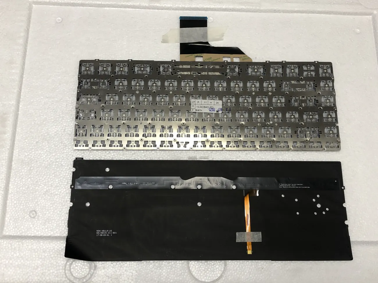 Bàn phím HP 13-AC  Bạc LED mặt sau