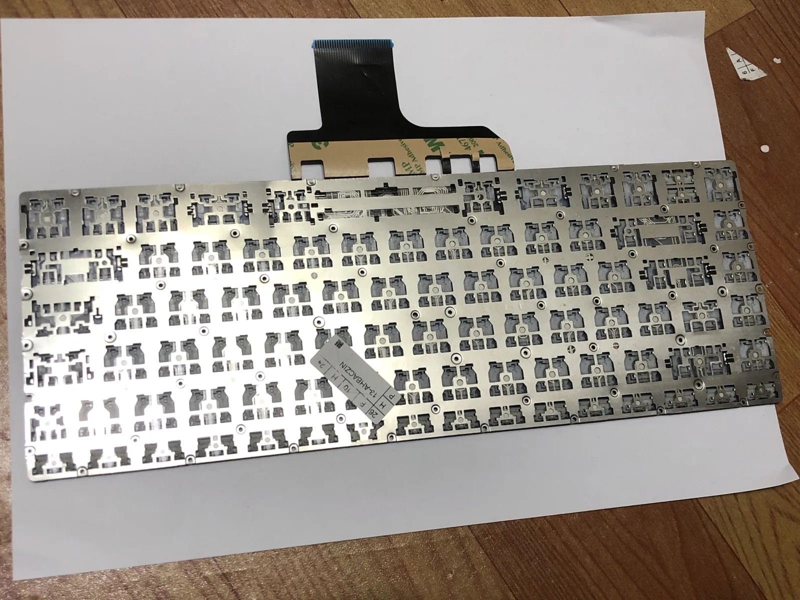 Bàn phím HP ENVY 13-ah BẠC (ZIN ) 13-ah0000 13-ah1000 Series Keyboard Backlit Silver mặt sau