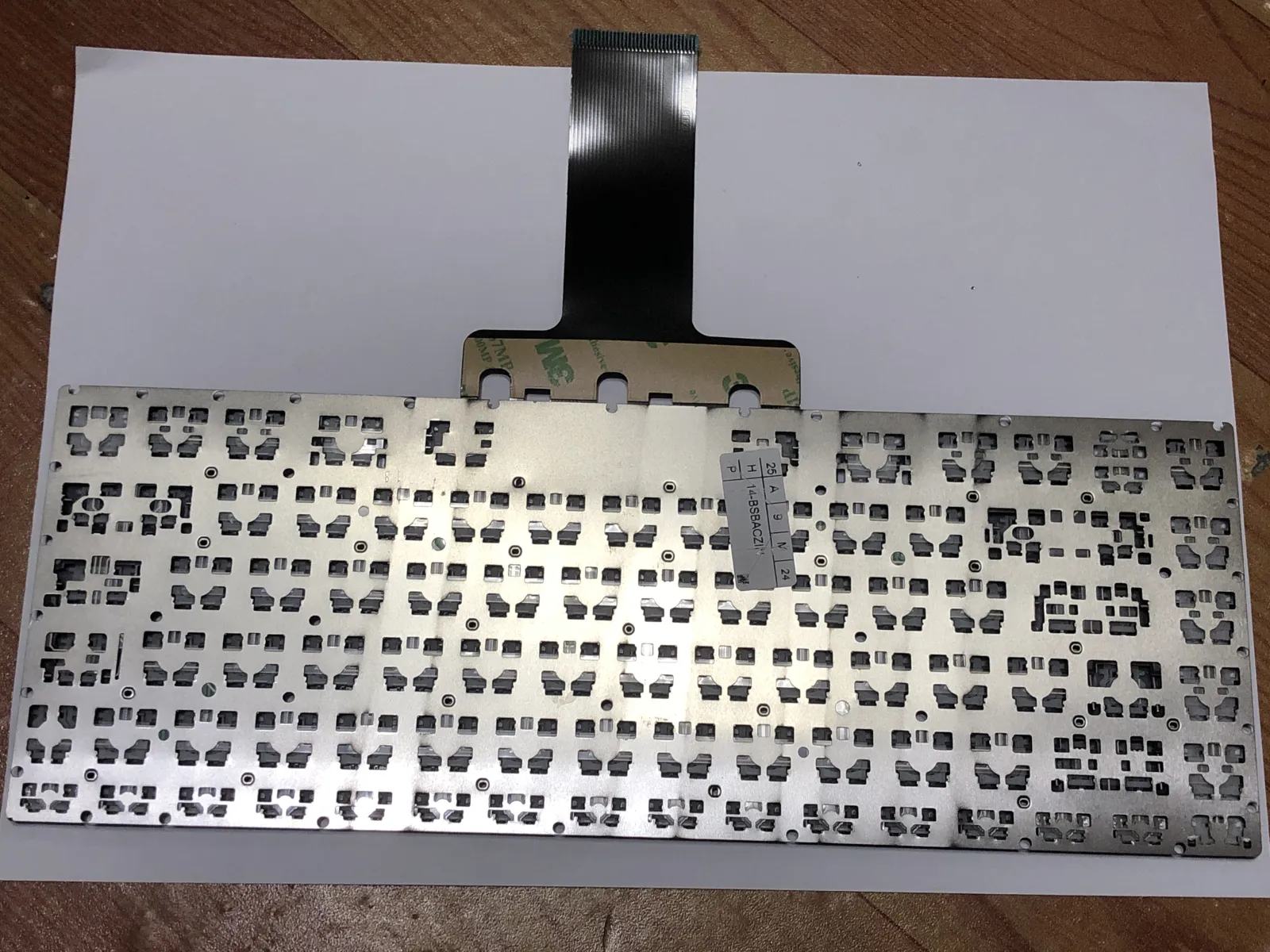 Bàn phím HP 14-BS000 BẠC ZIN =>14-ba000, 14-bf000, 14-bk000, 14-bs000, 14-bw000, 14-cd000, 14s-cf, 348 G5, 245 g8 mặt sau