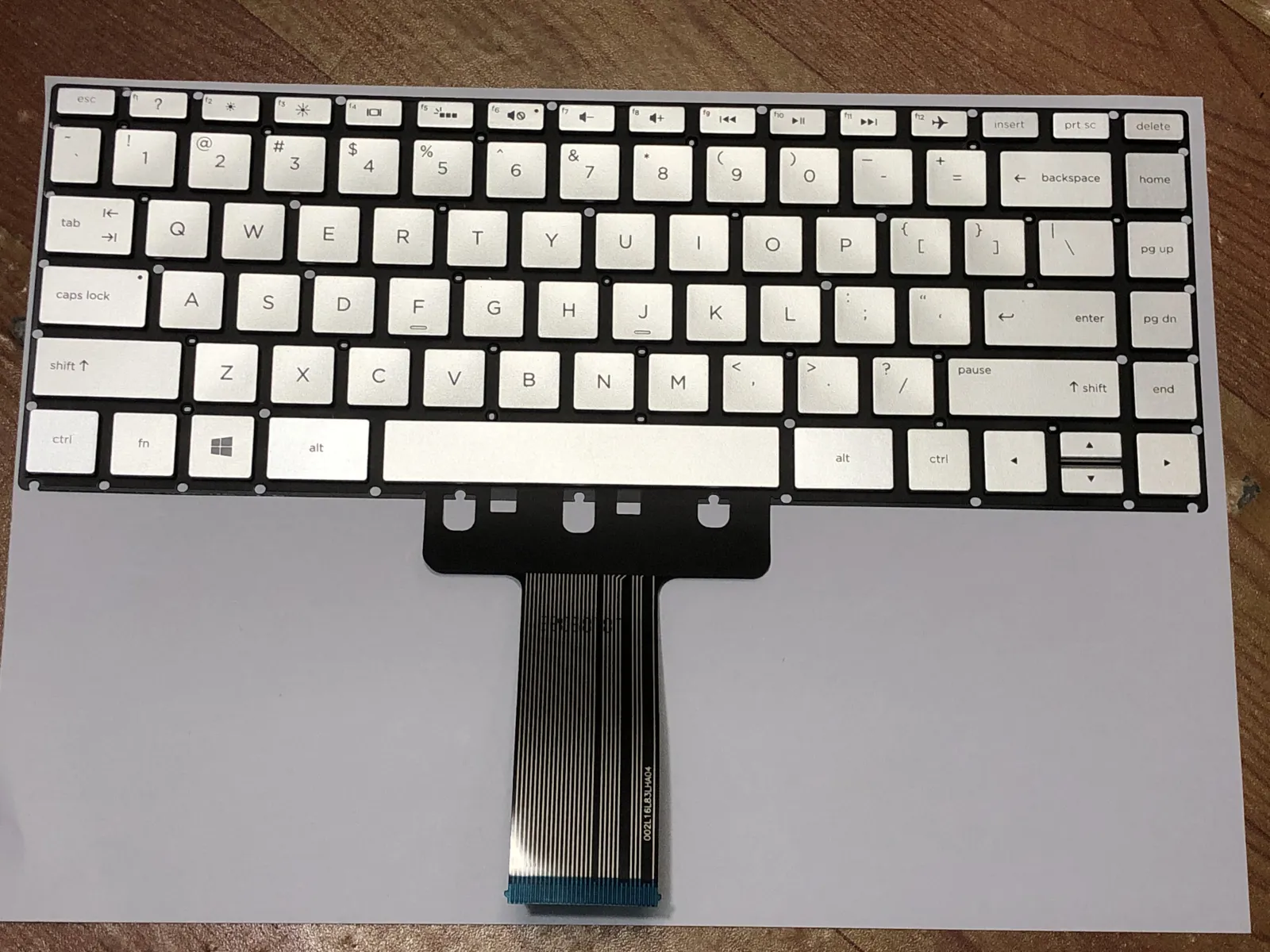Bàn phím HP 14-BS000 BẠC ZIN =>14-ba000, 14-bf000, 14-bk000, 14-bs000, 14-bw000, 14-cd000, 14s-cf, 348 G5, 245 g8 mặt trước