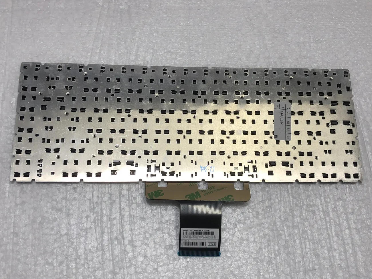 Bàn phím HP 14-DA000 (14-CE) ĐEN =>HP 14-ce000, 14-cf000, 14s-cf000, 14-cr000, 14s-cr000, 14-ck000, 14-cm000, 14-da000, 14-df000, 14s-df000, 14-dh000, 14-dk000, 14s-dk000, 14-ma000, 14-dg000, 340s G7 mặt sau