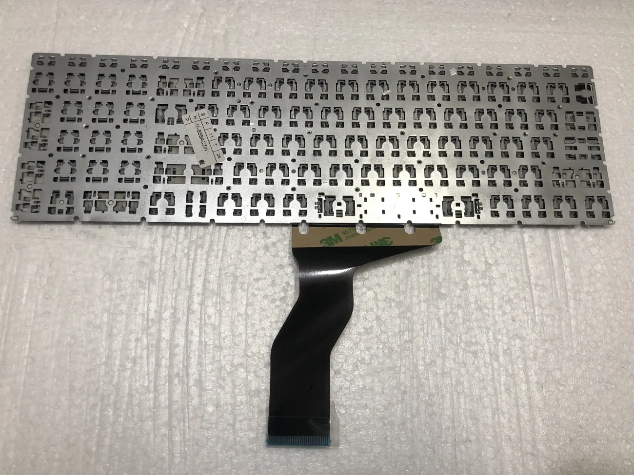 Bàn phím HP 15-BS000 BẠC (ZIN) *NÚT DELETE VUÔNG* =>Pavilion 15-bs000, 15-bu000, 15-bw000, 15-cc000, 15-cd000, 15s-fq000, 17-by000, 17-bs000, 17-by000 mặt sau