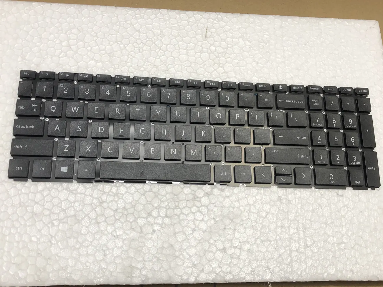 Bàn phím HP 15-EG oem đen mặt trước