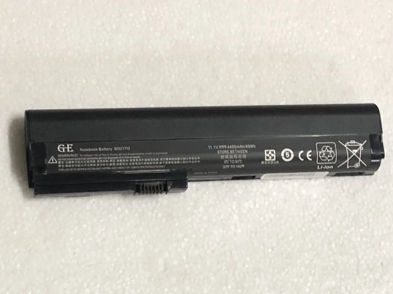 Pin HP 2560P OEM mặt trước