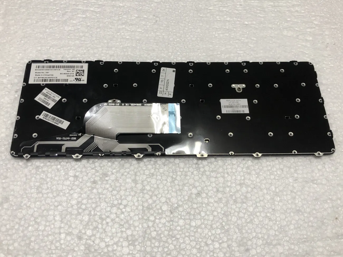 Bàn phím HP PROBOOK 430 G3 ZIN =>Probook 430 G3, 430 G3, 430 G4, 440 G3, 440 G4, 445 G3, 445 G4, 640 G2, 645 G2, 640 G3, 645 G3 mặt sau