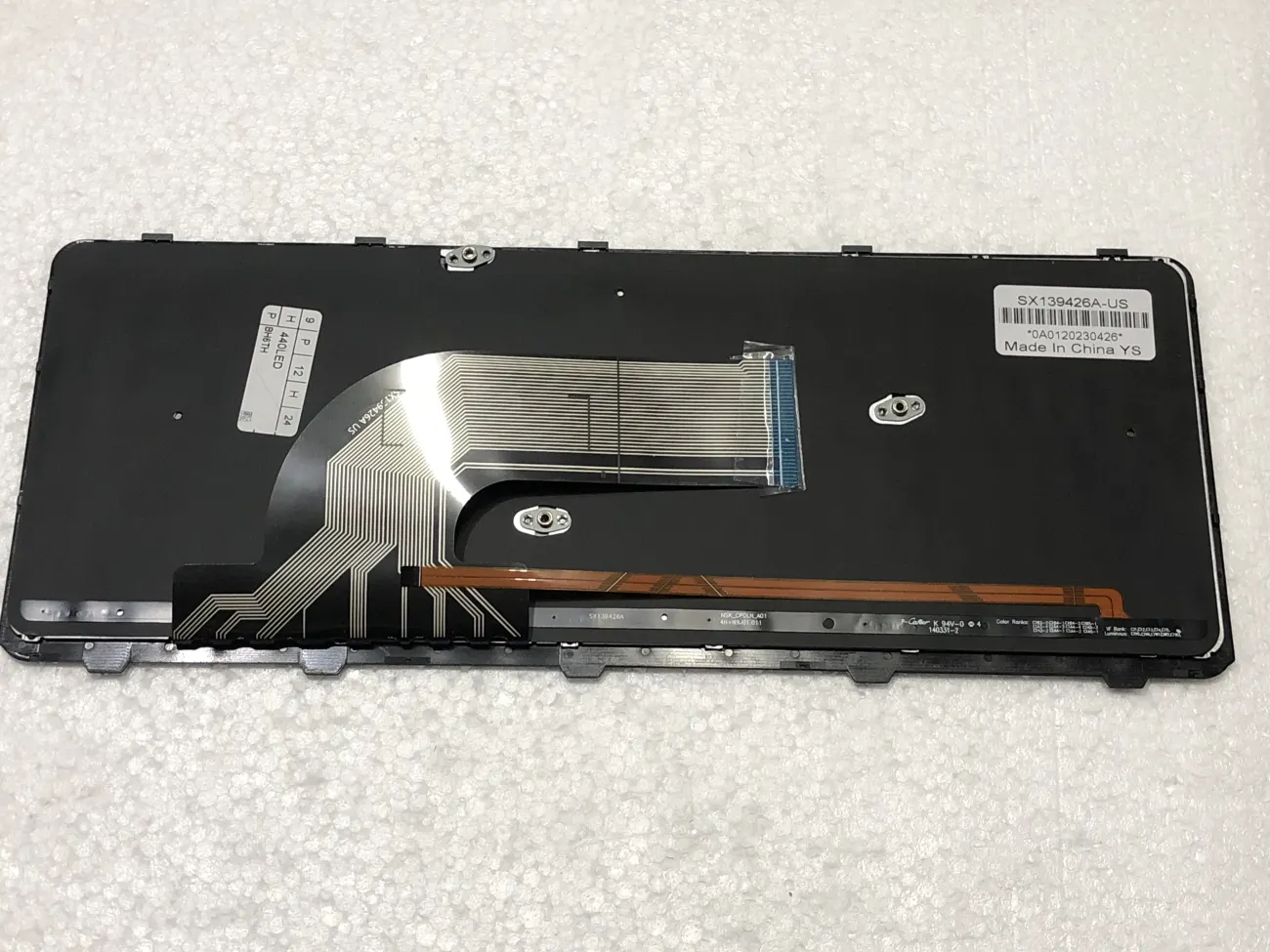 Bàn phím HP 440 LED mặt sau