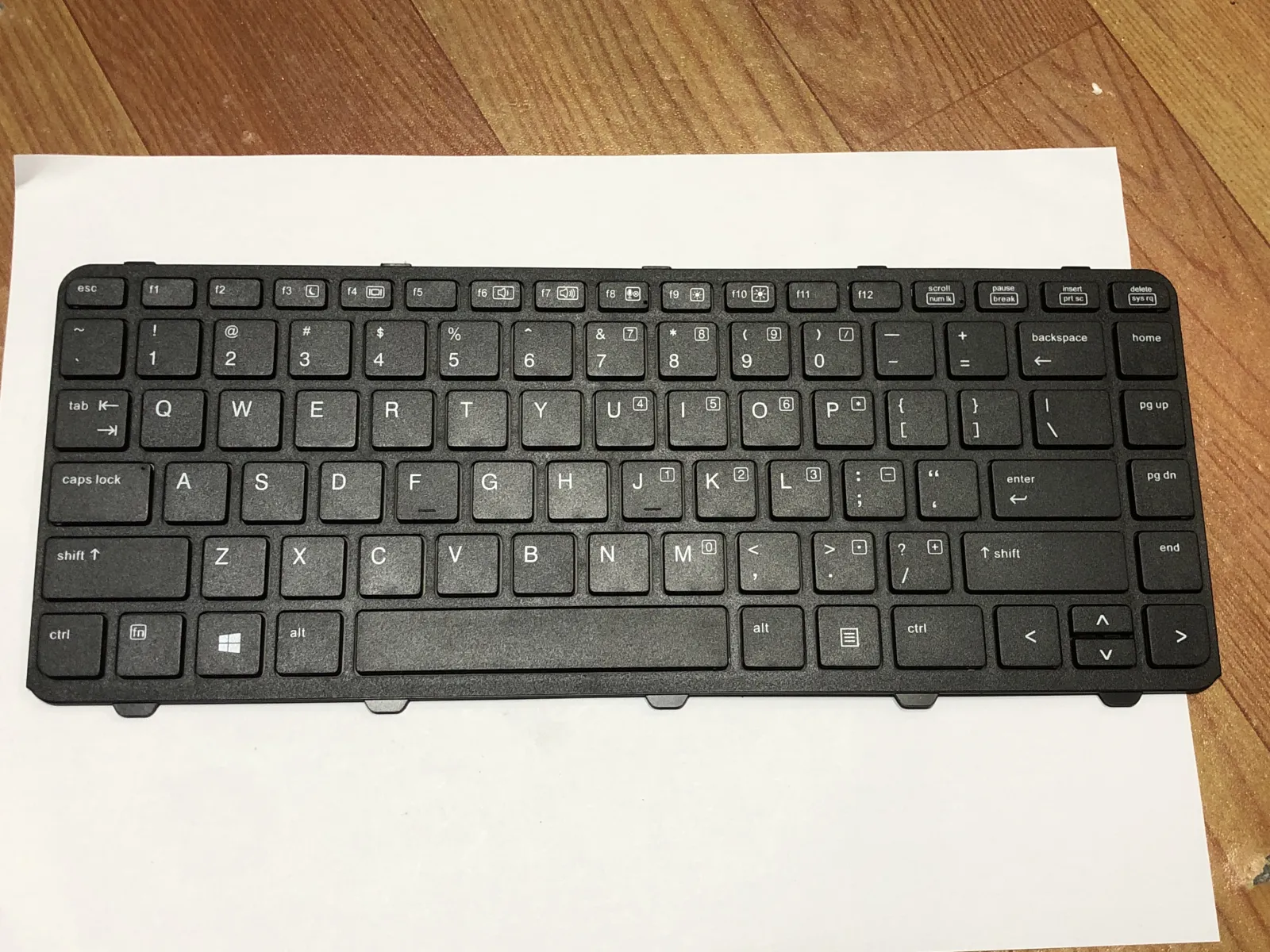 Bàn phím HP 640 G1 mặt trước