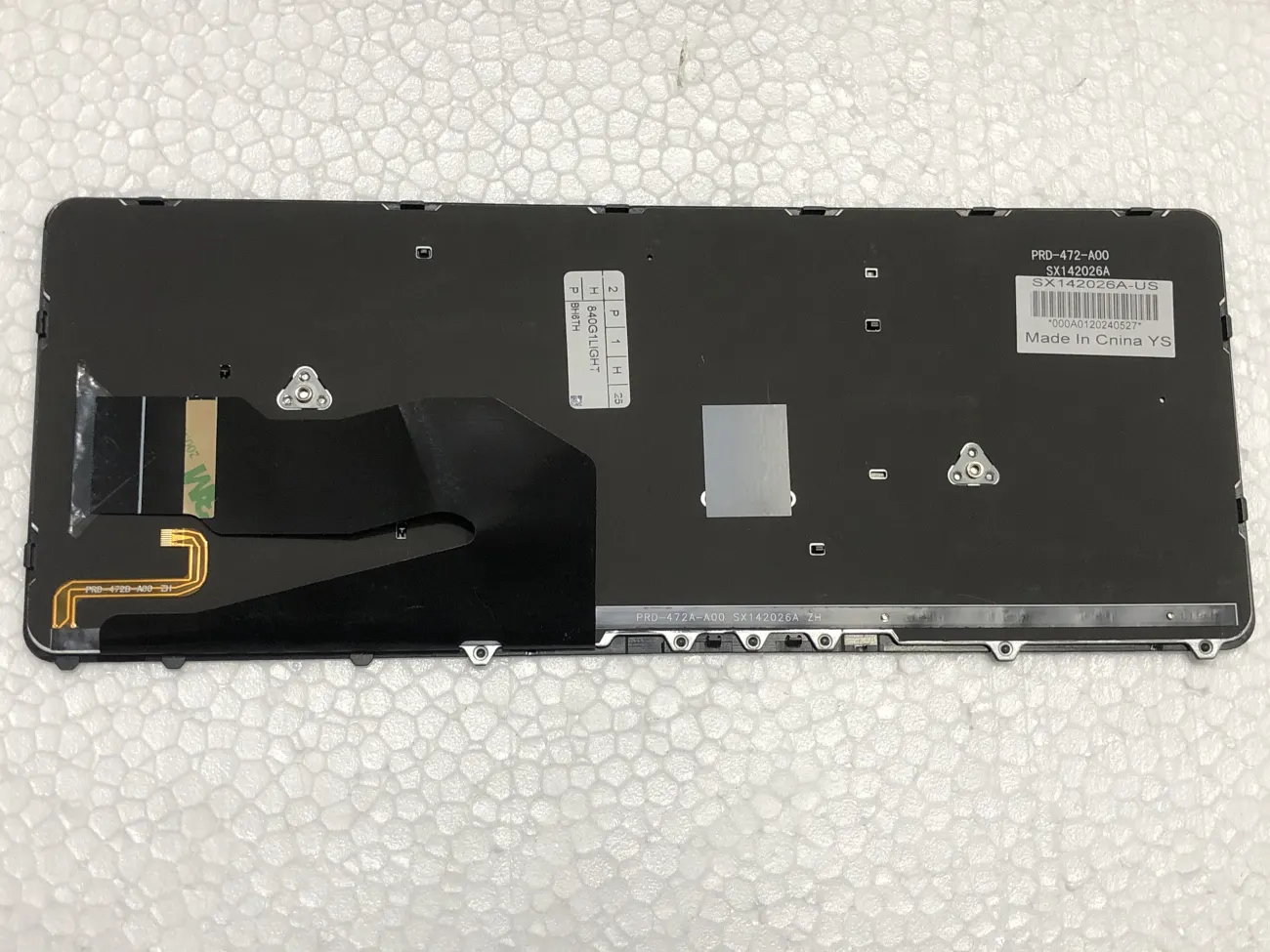 Bàn phím HP ELITEBOOK 840 G1 850 G1 (CÓ ĐÈN) =>EliteBook 840 G1, 840 G2, 850 G1, 740 G1, 740 G2, 745 G2, 750 G1, 755 G2, Zbook 14 G1 G2 mặt sau