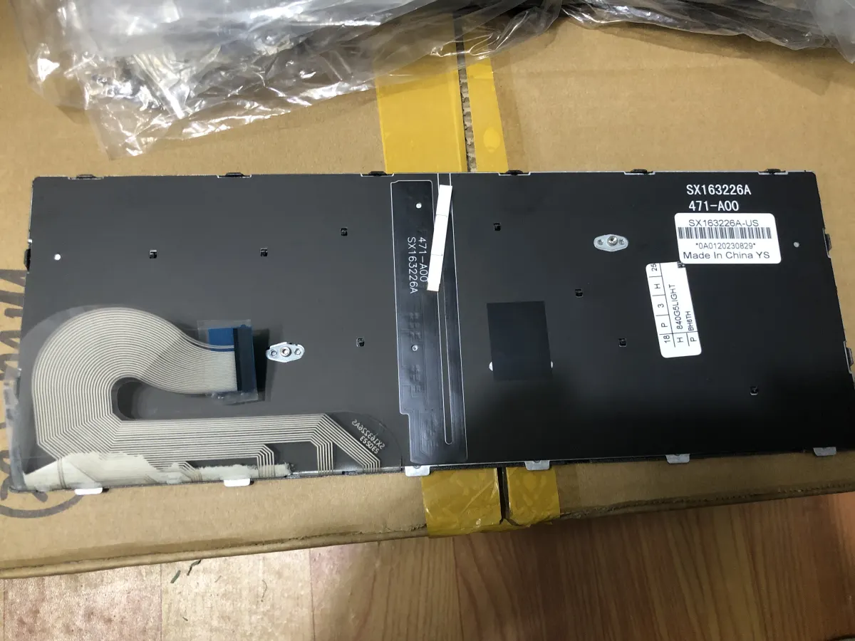 Bàn phím HP 840 G5 G6 (CÓ ĐÈN) =>Hp Elitebook 740 G5, 740 G6, 745 G5, 745 G6, 840 G5, 840 G6, 845 G5, 845 G6, 846 G5 G6, ZBook 14u G5, Zbook 14u G6 mặt sau