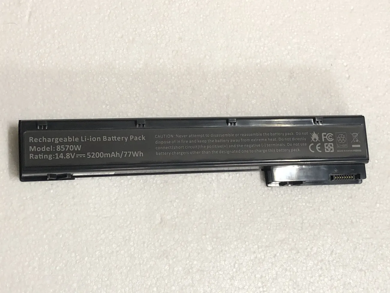 Pin HP 8560W OEM mặt trước