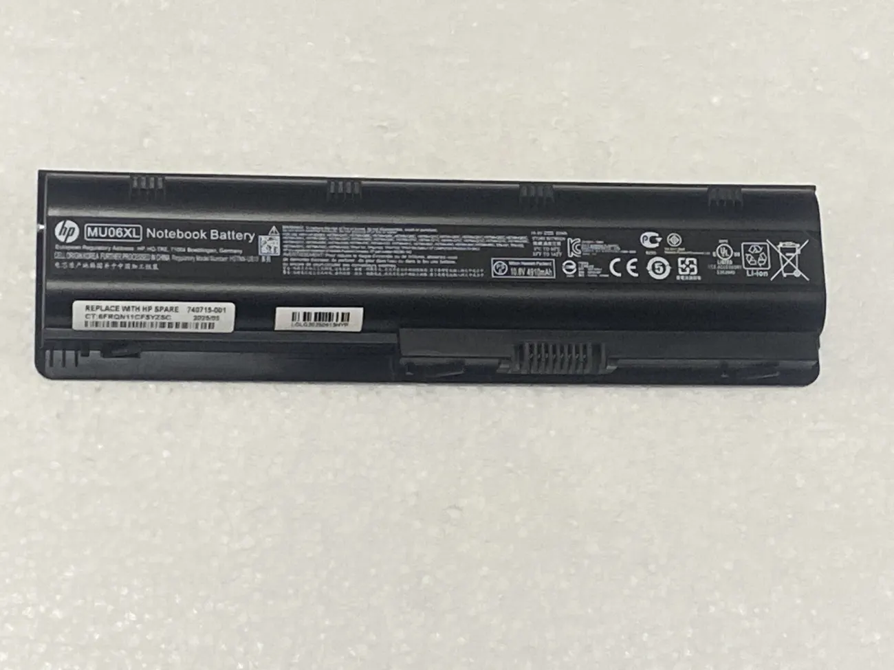 Pin HP CQ42 Zin mặt trước