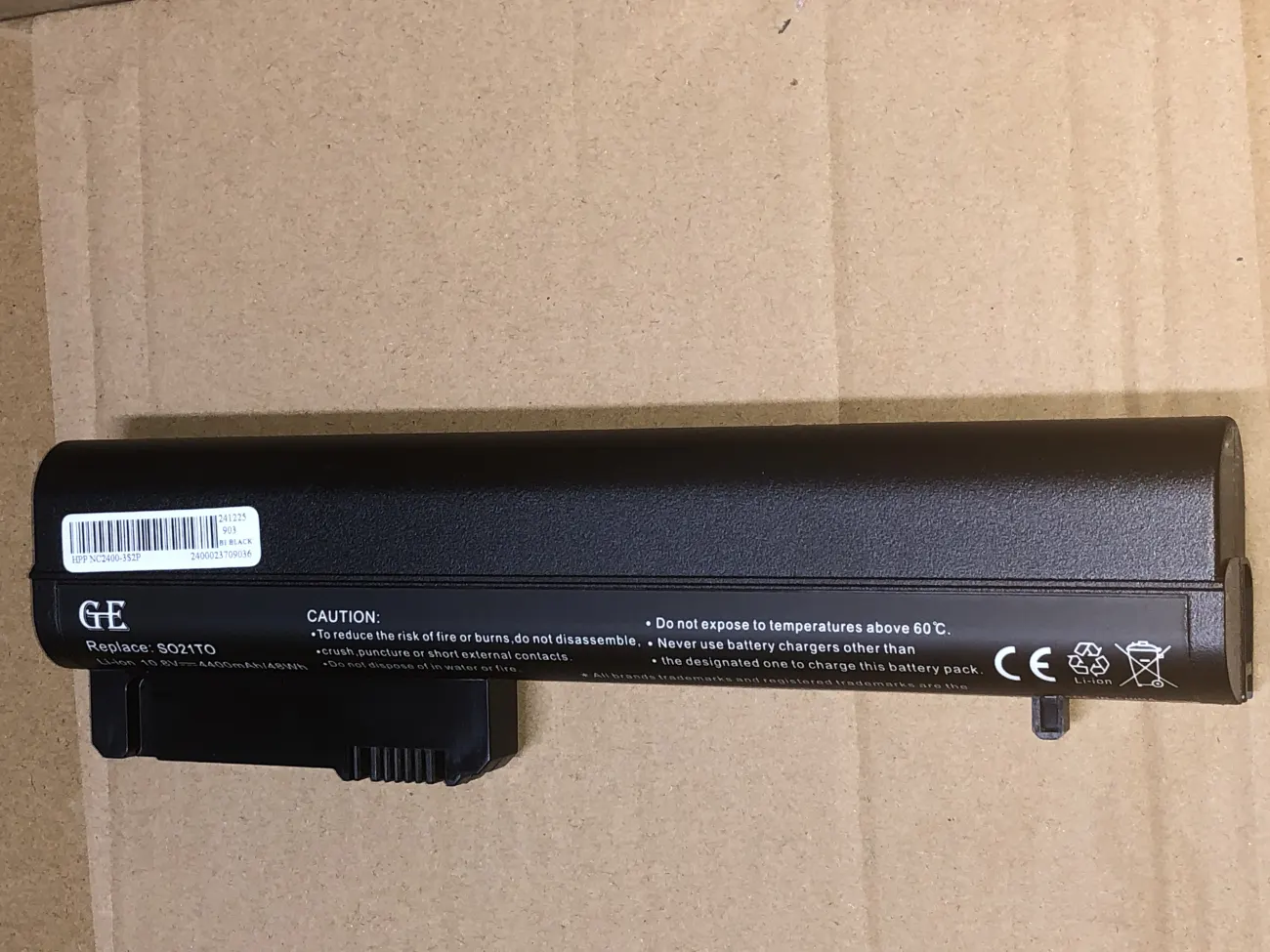 Pin HP NC2400 OEM mặt trước