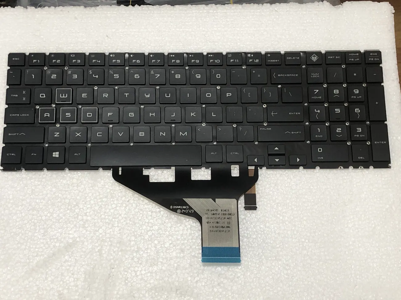 Bàn phím HP Omen 15-dc CÓ ĐÈN  15t-dc 15-dc000 15t-dc000, 15-dh 15t-dh 15-dh000, 15t-dh000 mặt trước