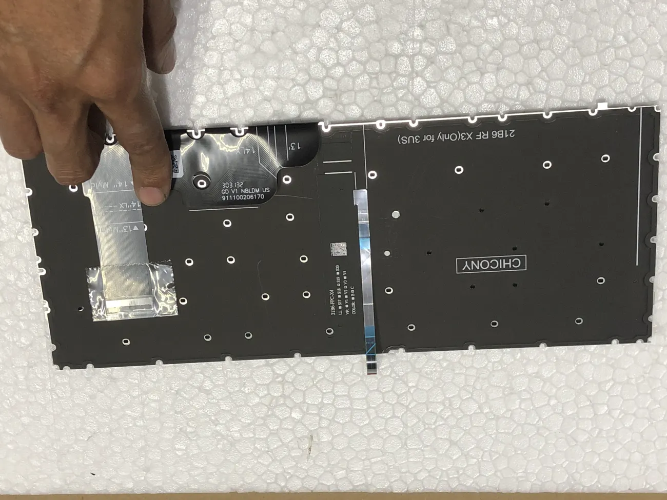 Bàn phím HP 440G9 có Led 440 G9, 445 G9 mặt sau