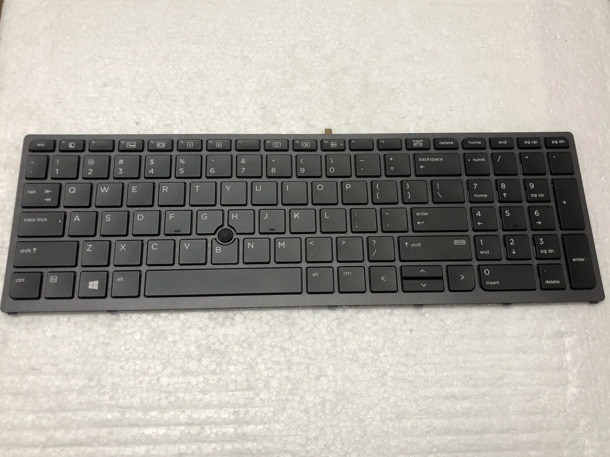 Bàn phím HP ZBOOK 15 G3 (CÓ CHUỘT ĐÈN,) =>Zbook 15 G3, 15 G4, Zbook 17 G3, 17 G4 mặt trước