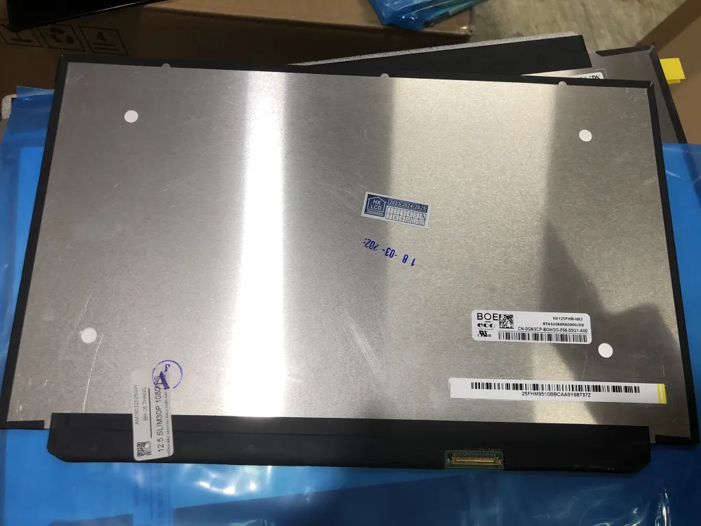 LCD 12.5SLIM30PIN1080IPS-FULL VIỀN mặt sau