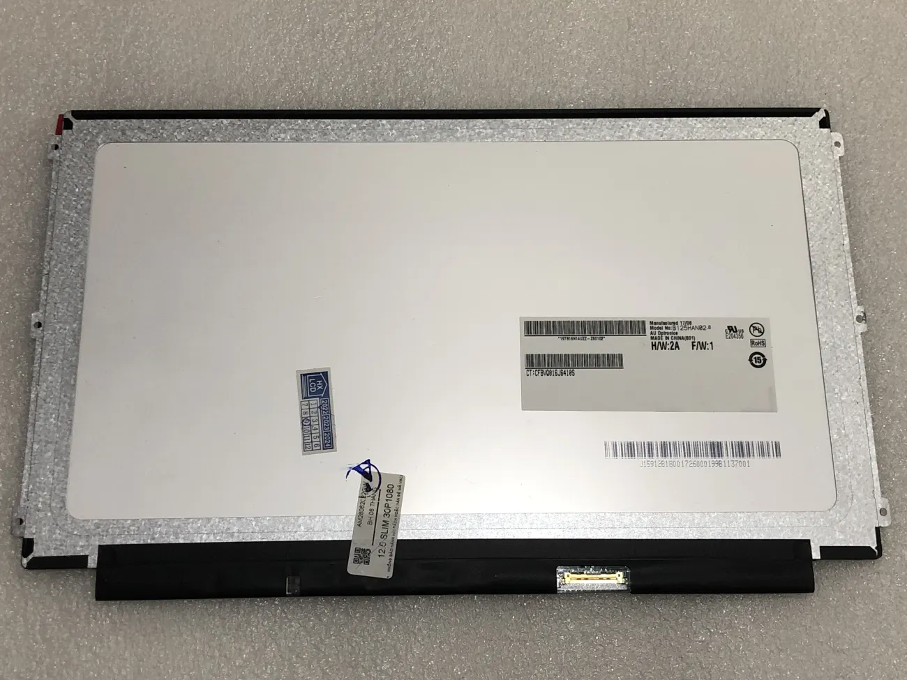 Màn 12.5 slim 30pin 1080 ips, full hd mặt sau